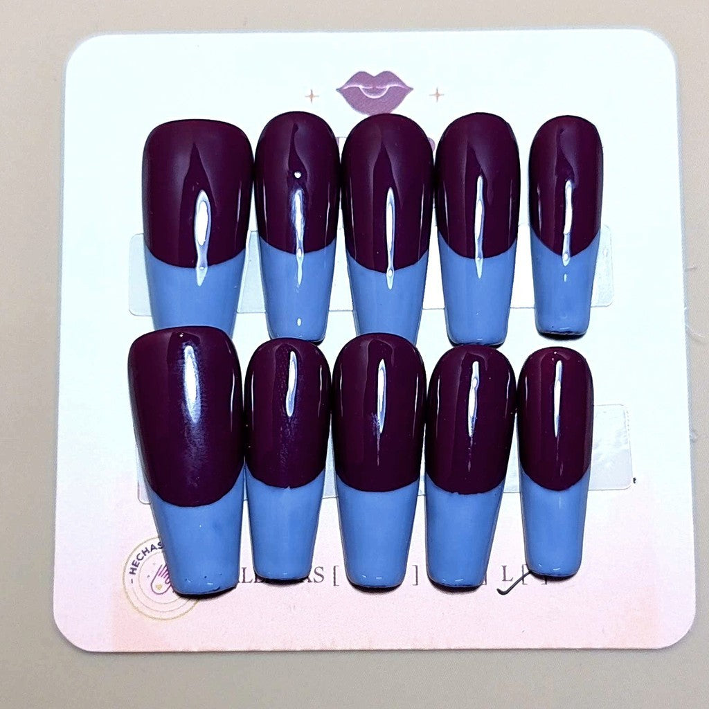 Set Otoño Minimalista — uñas press on glam hechas a mano